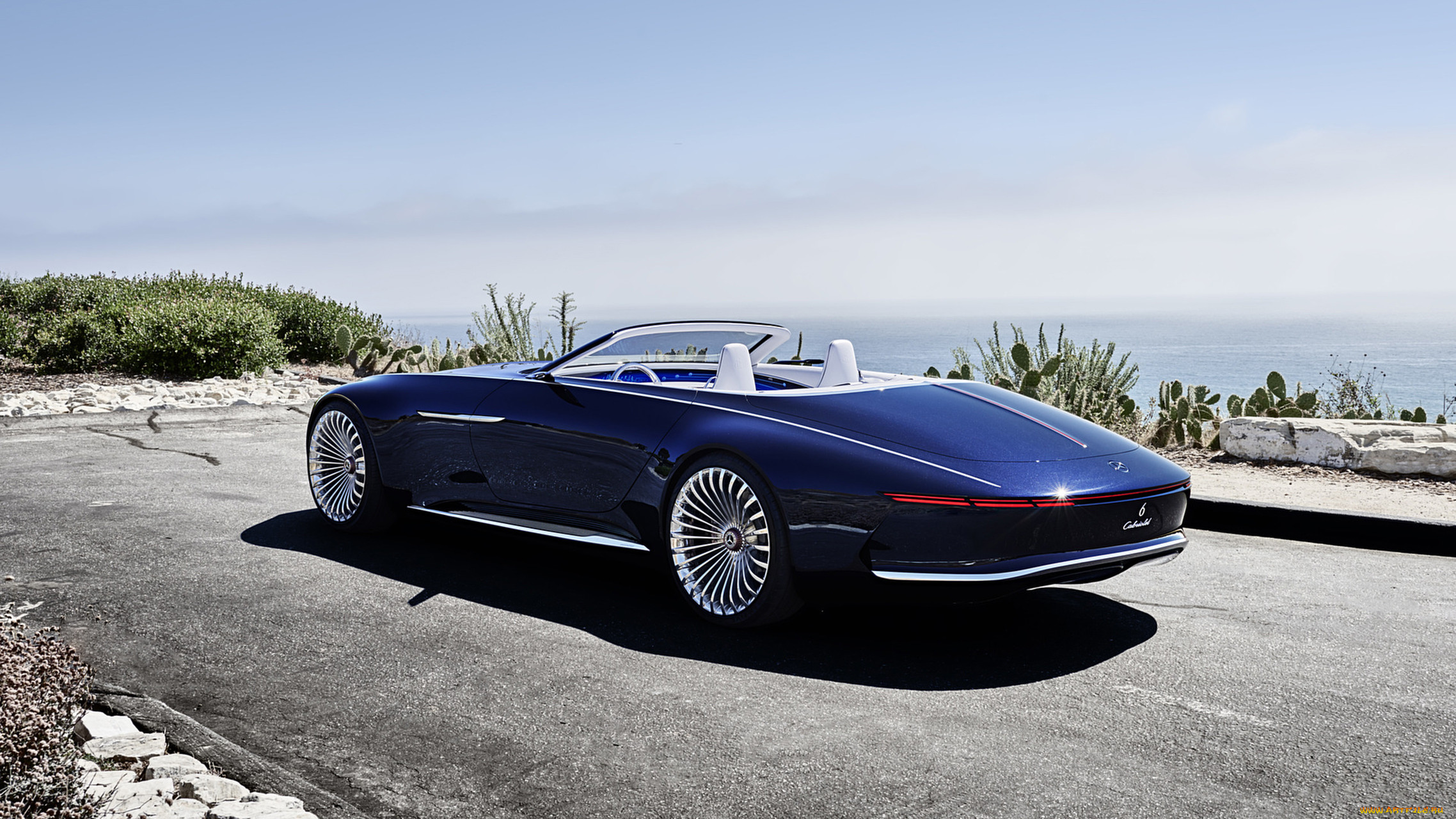 mercedes-maybach vision 6 cabriolet ev concept 2017, , mercedes-benz, mercedes-maybach, vision, 6, cabriolet, ev, concept, 2017